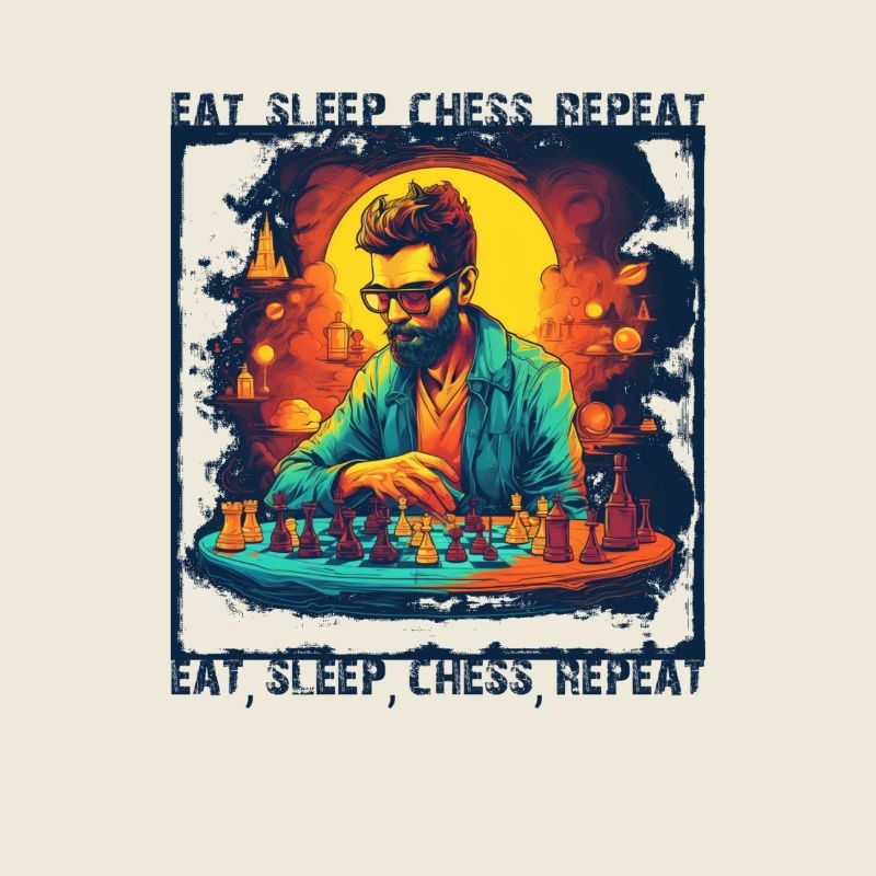 MANGER DORMIR ÉCHECS RÉPÉTER