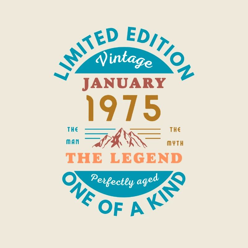 January 1965 Anniversaire Édition Limitée