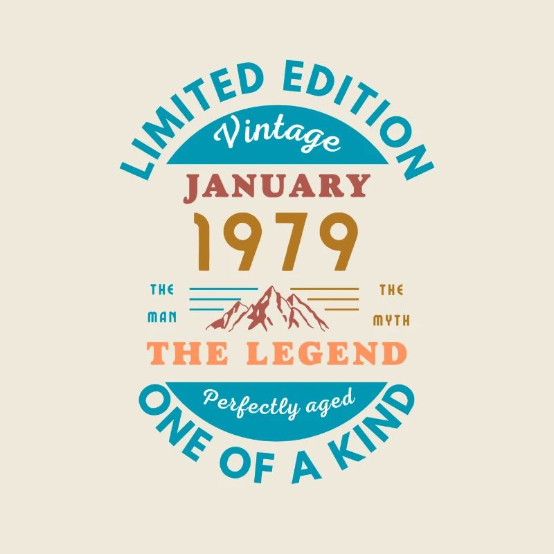 Januar 1979 Jubiläum Limitierte Auflage