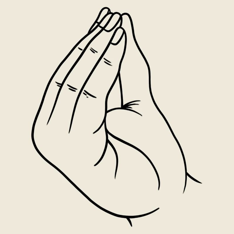 Geste italien de la main