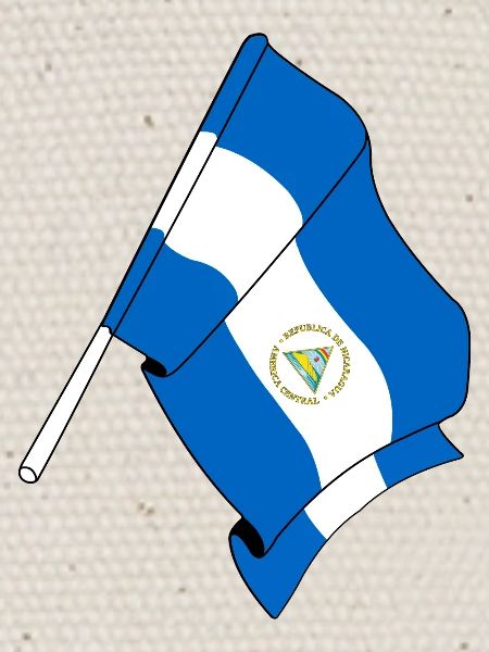 Drapeau Nicaragua