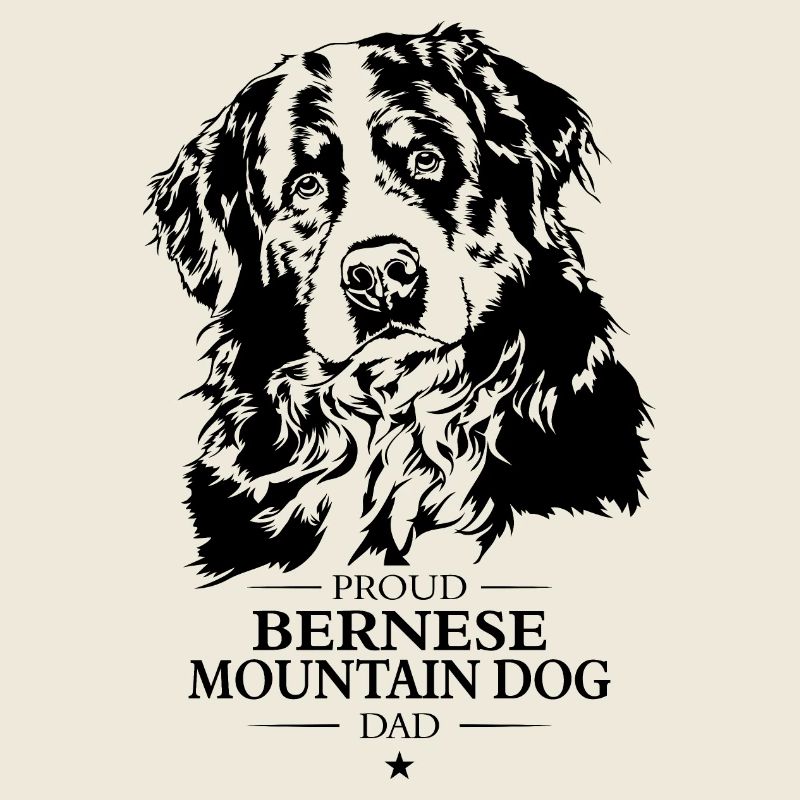 Bernese Mountain Dog Dad Hunde Hund Wilsigns