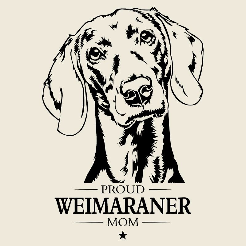 Braque de Weimar Maman Chiens Chien Chasse Chiens Wilsigns