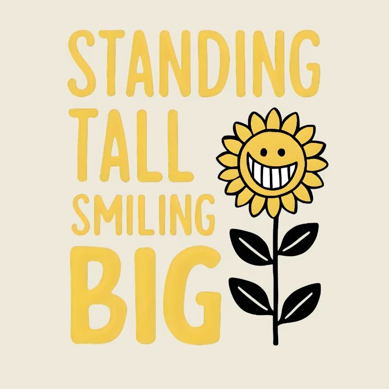 Standing Tall, Smiling Big