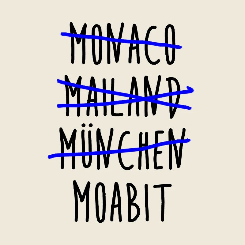 Monaco Mailand München Moabit - Berlin Tiergarten