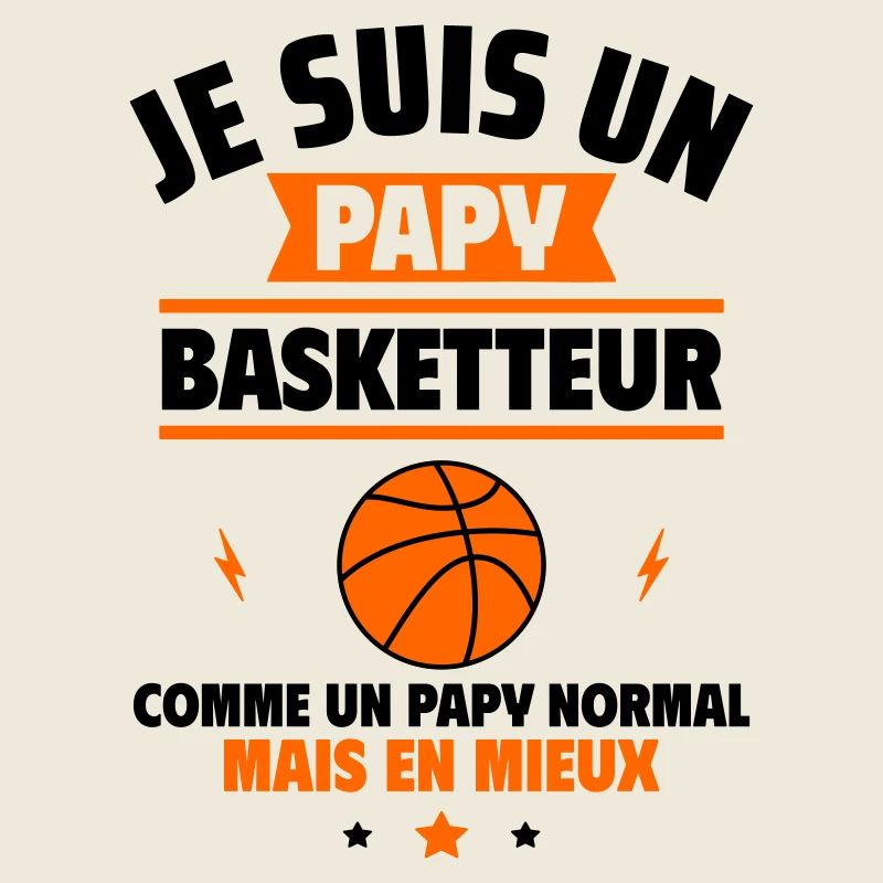 Papy basketteur plus cool, fête des grands-pères