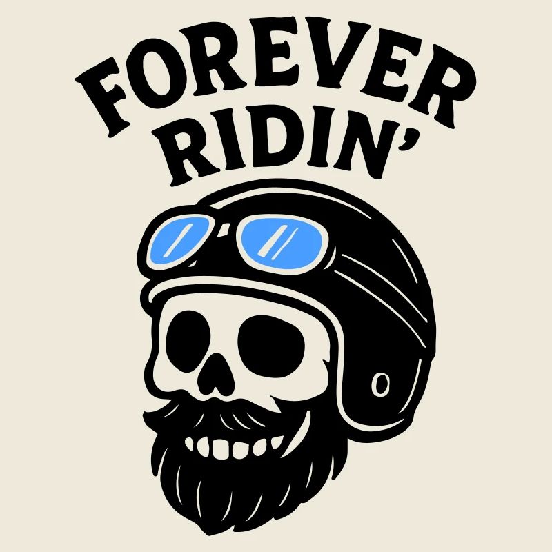 Moto Biker Skull