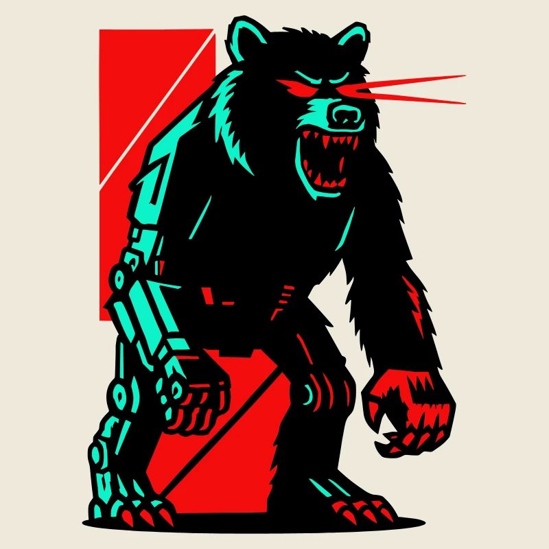 Mecha Techno Bear