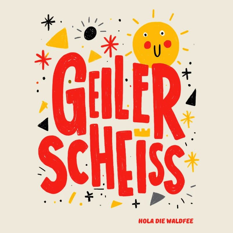 Drôle de visage de soleil avec une expression forte