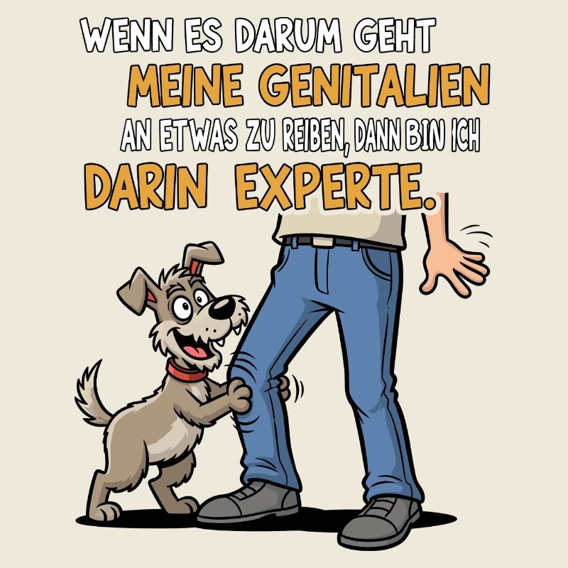 Reib-Experte Hund