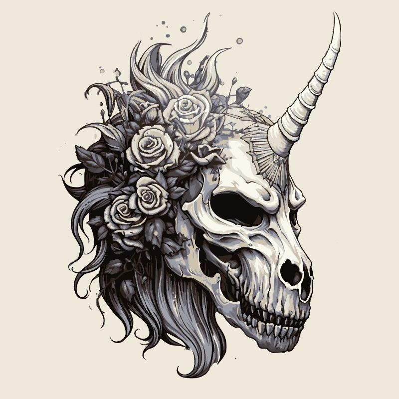 Crâne de licorne