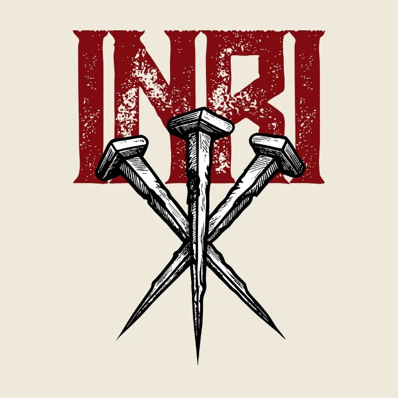 INRI Les Clous de la Crucifixion
