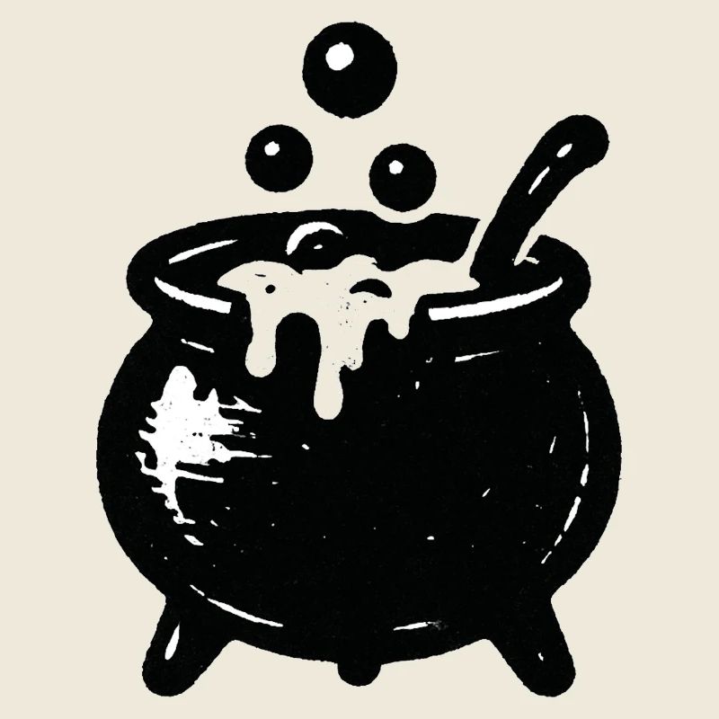 Witch's Cauldron Bubble Magic