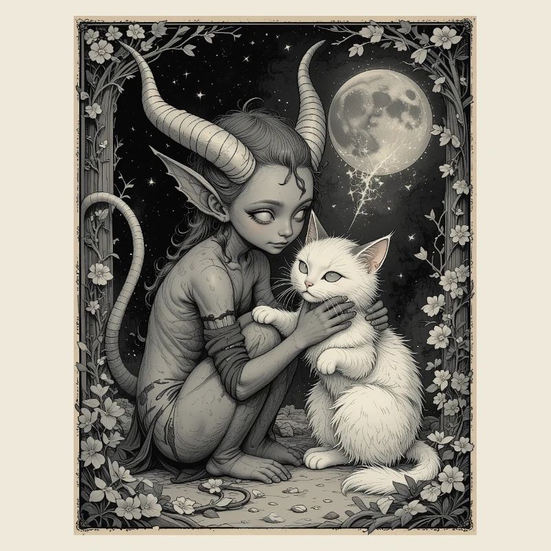 Démon au clair de lune