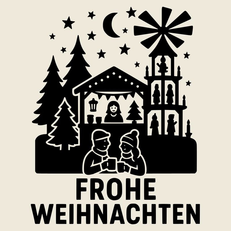 frohe weihnachten weihnachtsmarkt