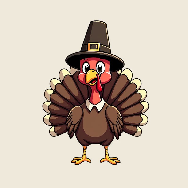 Thanksgiving Drôle Dinde de Thanksgiving