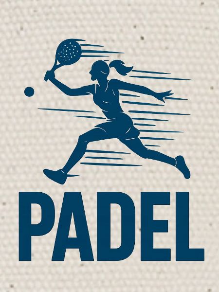 Padel Sprinter Silhouette