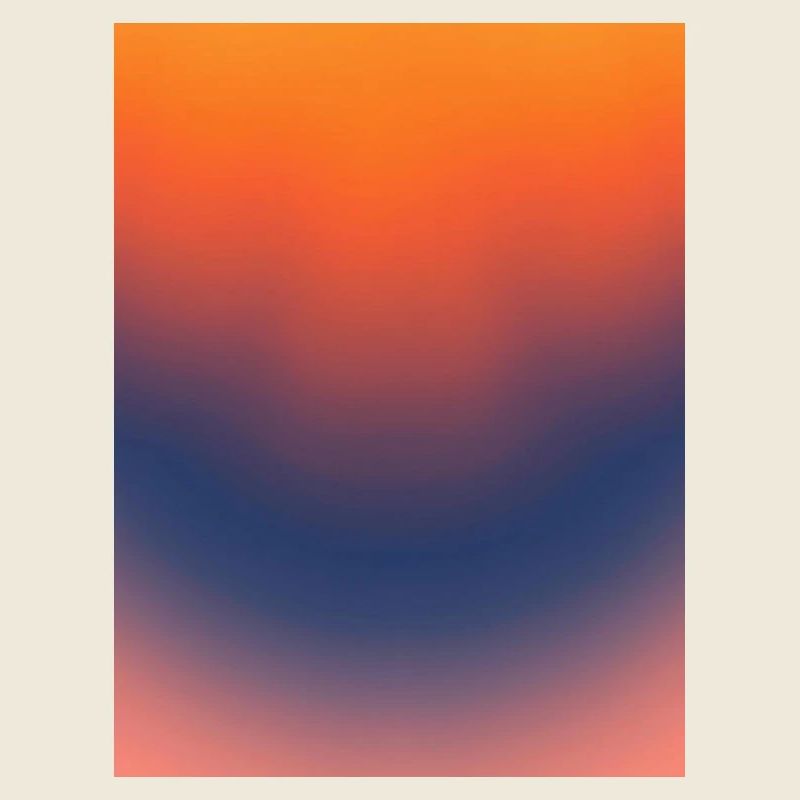 Mitternachts-Glut-Gradient