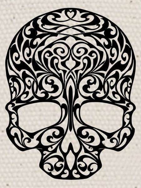 skull tribal