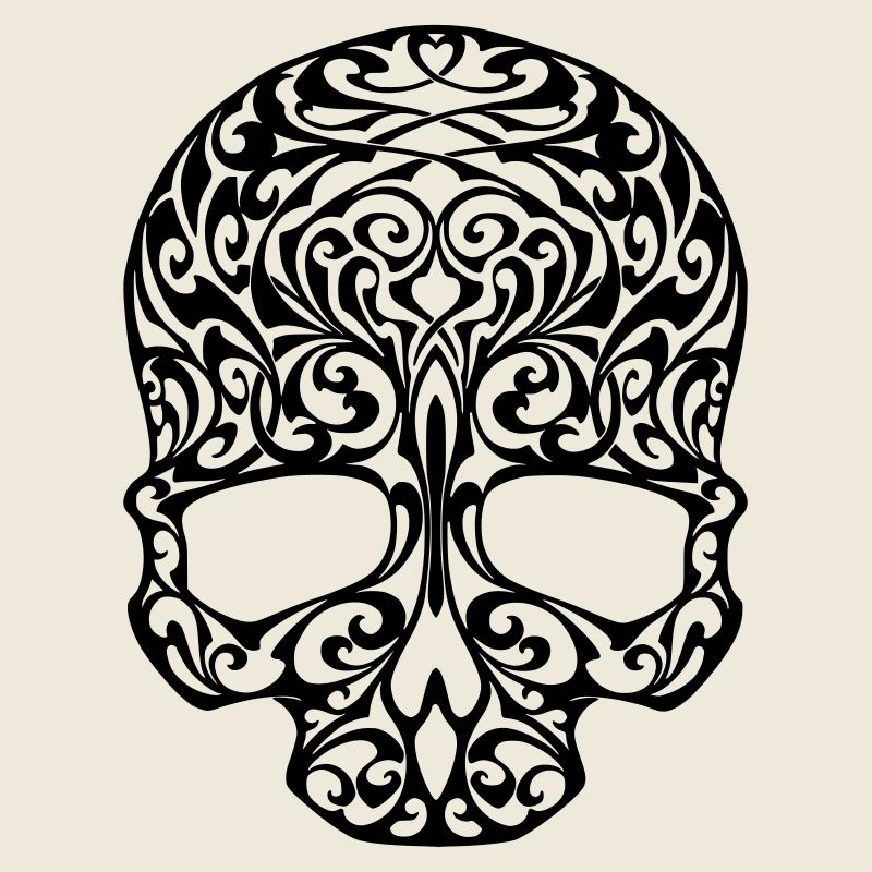 skull tribal