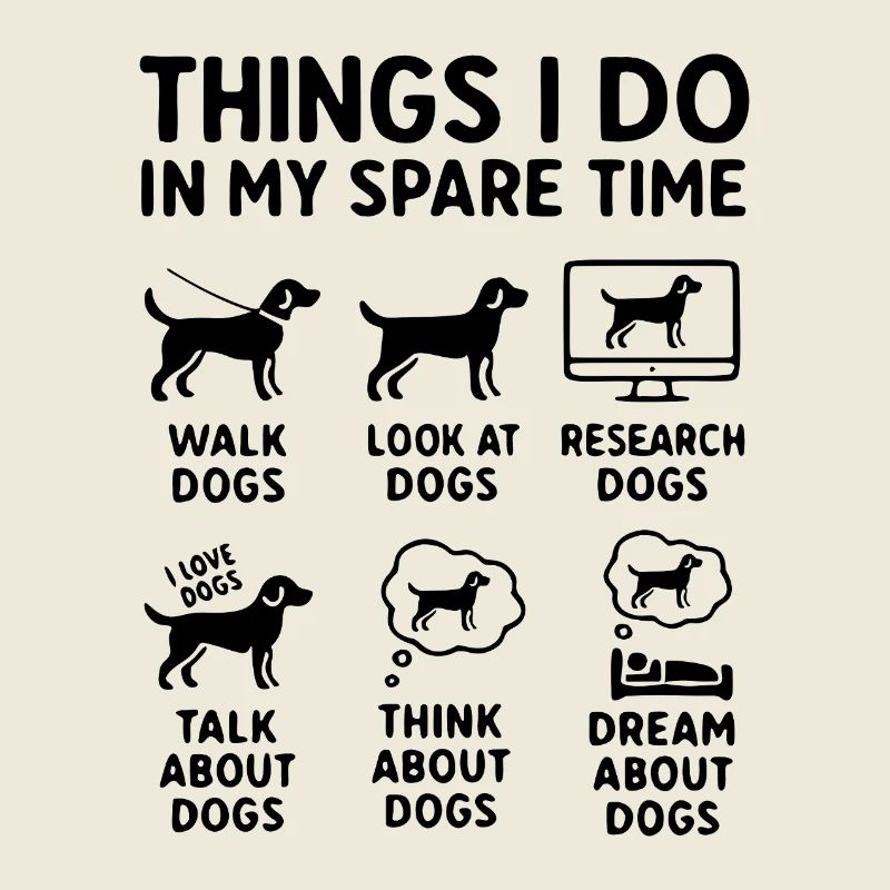 Lustiger Hunde Spruch Freizeit Hobby
