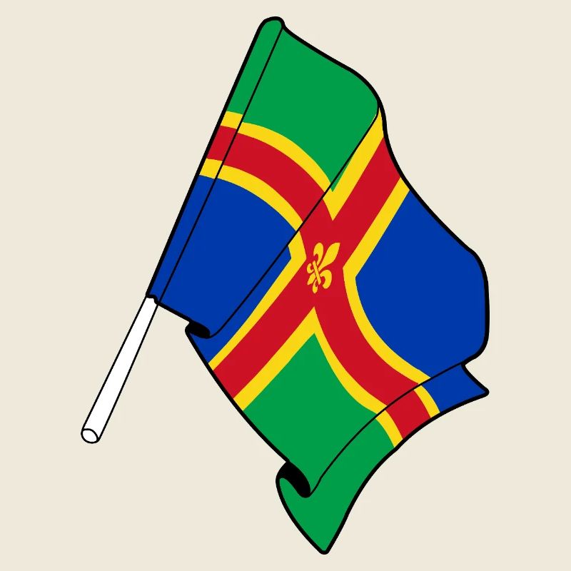 Design – Drapeau du Lincolnshire
