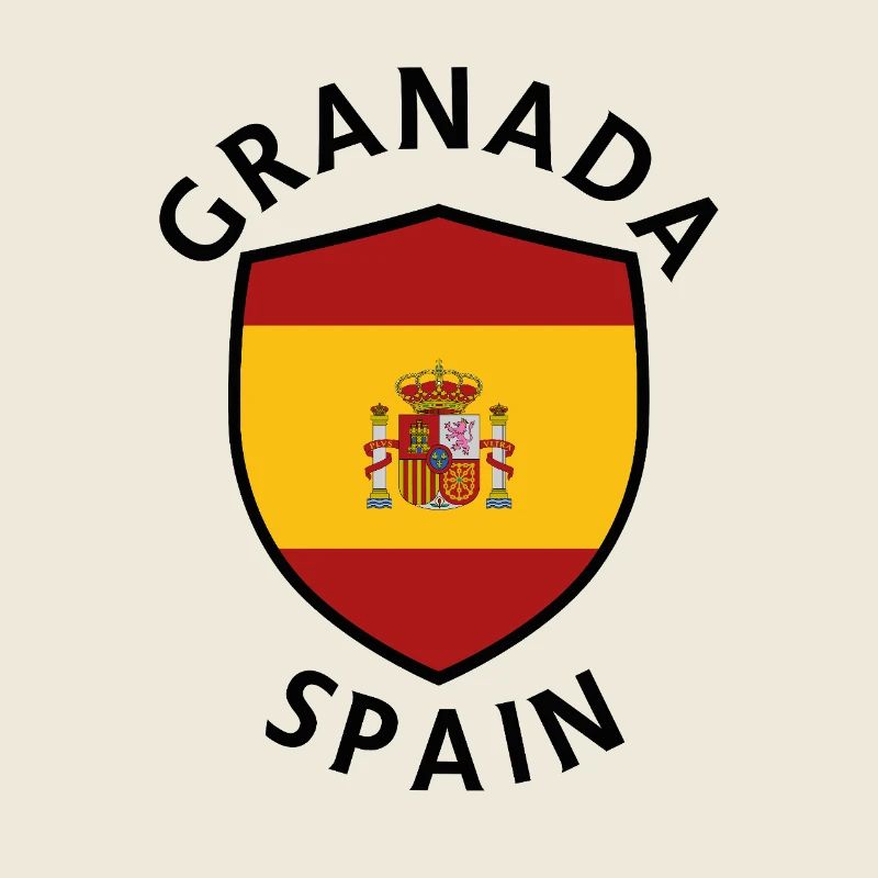 Granada-Spanien-Schild