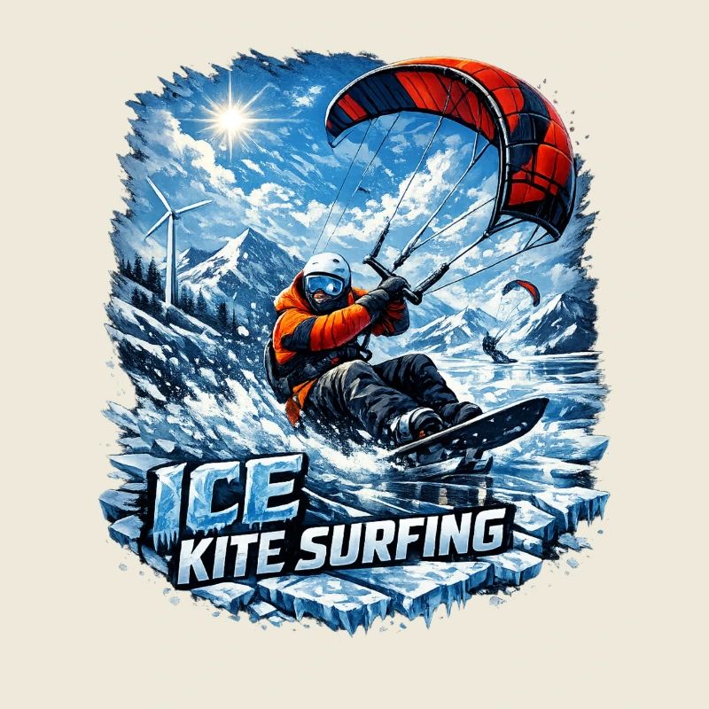 WINTER KITE SURFING