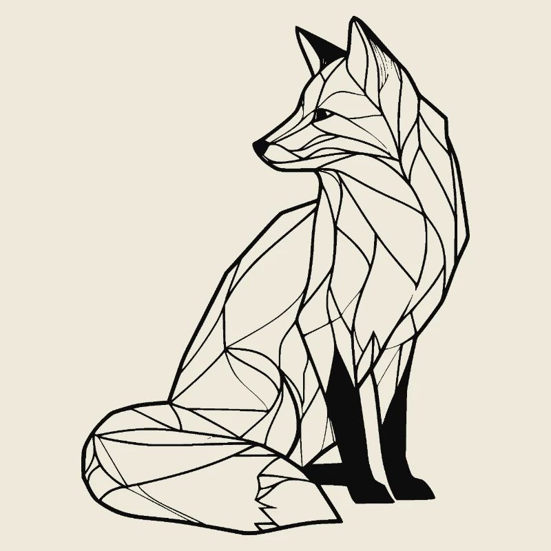 eleganter Fuchs