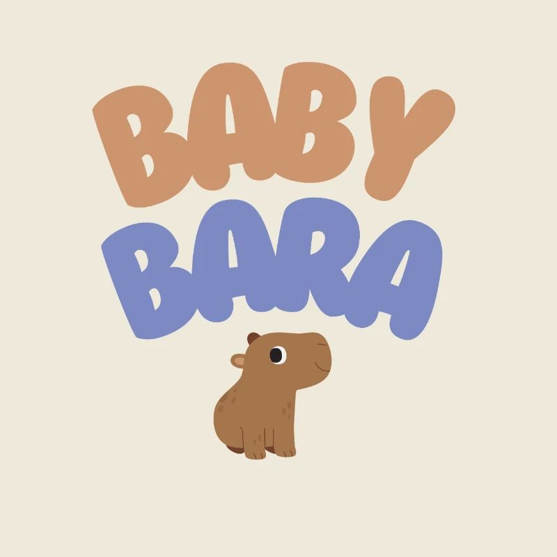 Bébé Bara Capybara