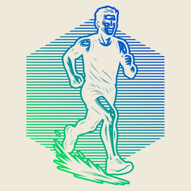 Graphismes de course pour les courses