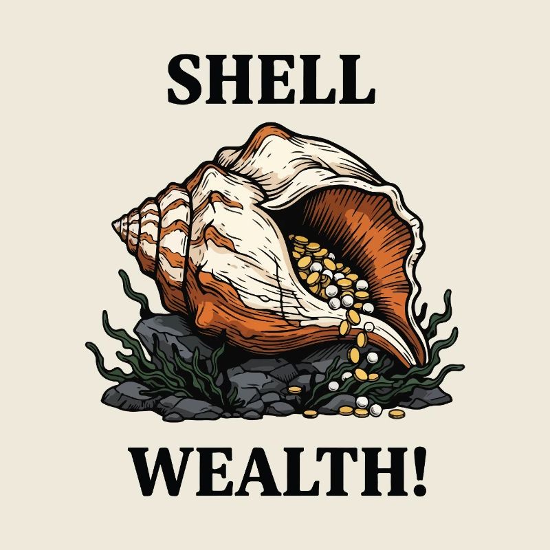 Shell Wealth Coquillage Perles Richesse