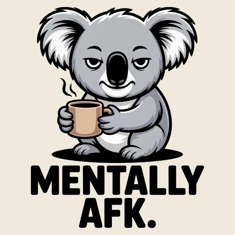 Koala AFK Kaffee