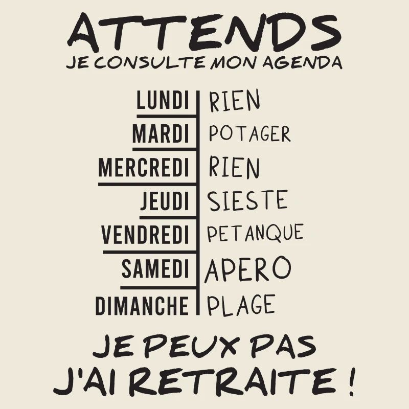 Agenda Retraite (texte noir)