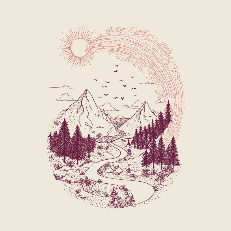 Mountain path Sonnenring