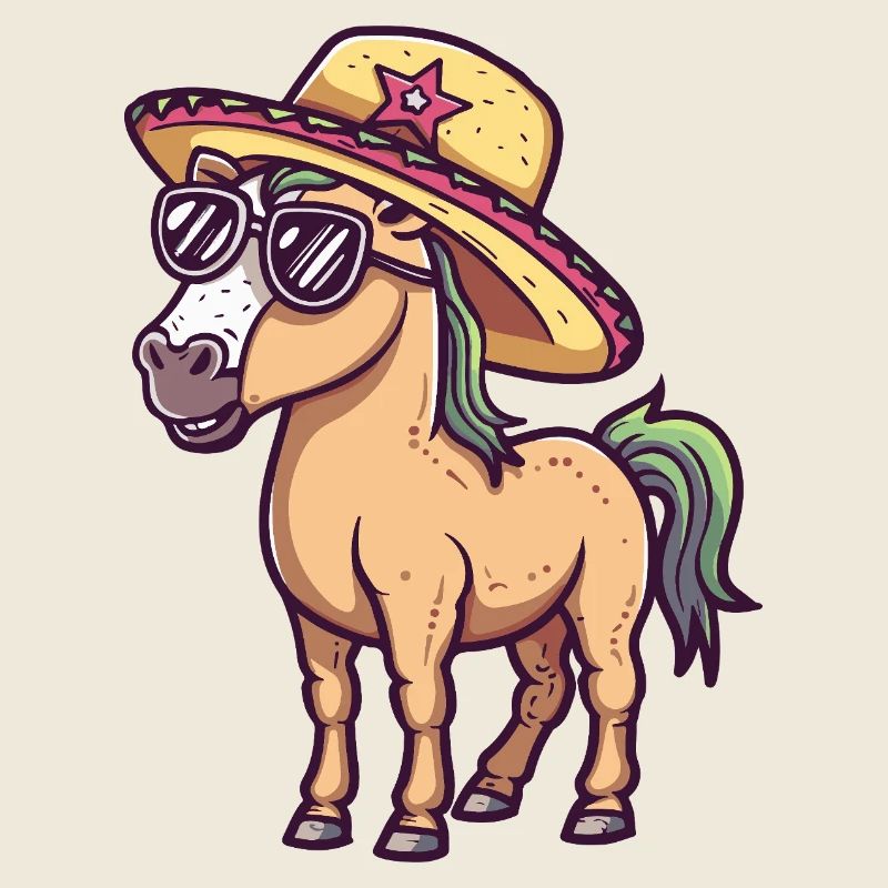 Sombrero Drôle de Cheval