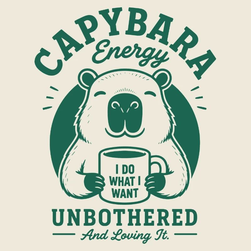 Énergie de Capybara Indifférente