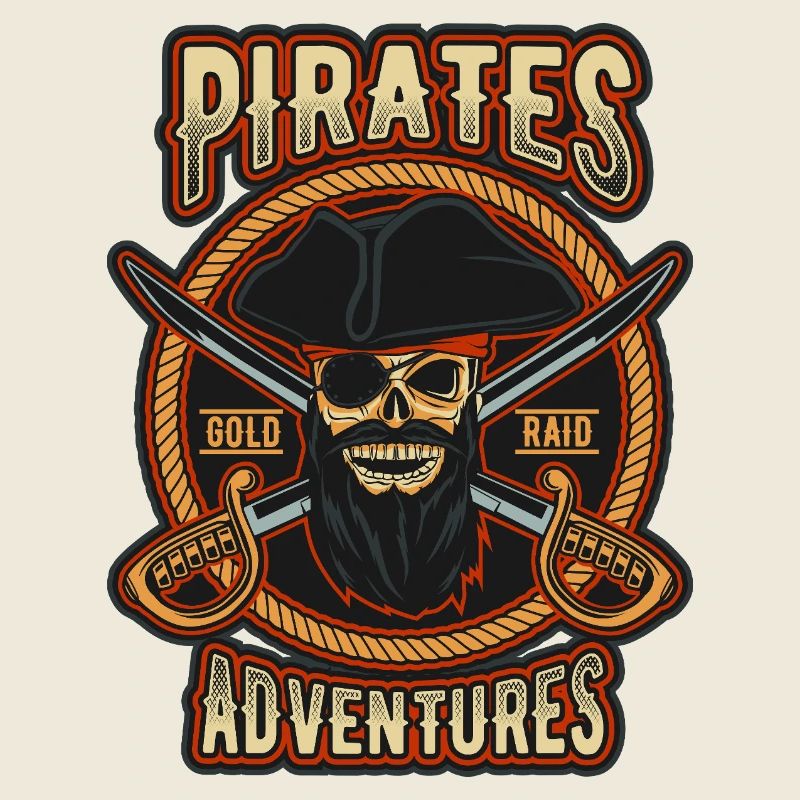 Pirate Gold Raid Patch