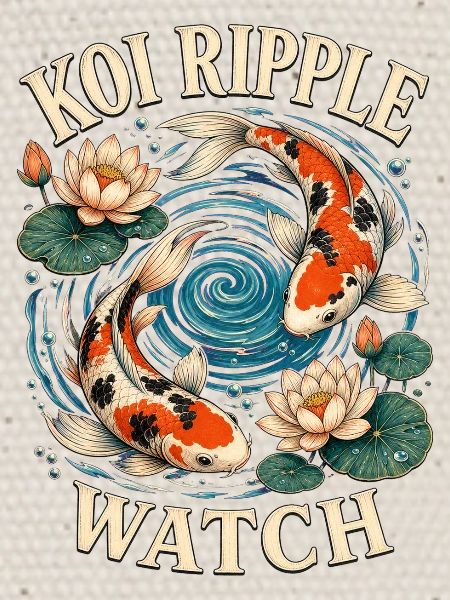 MONTRE ONDULATION KOI