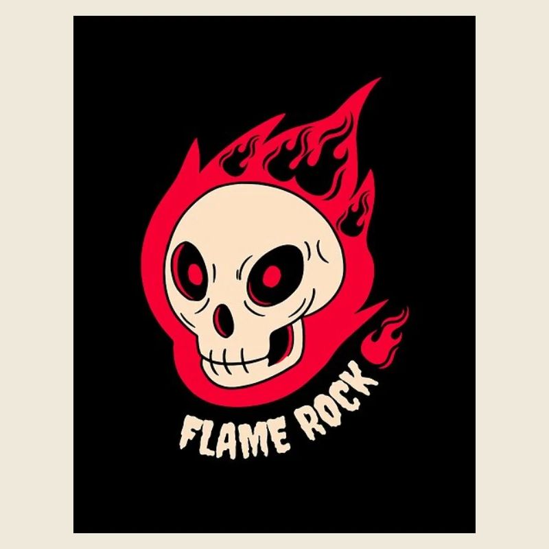 Burning Skull Rock
