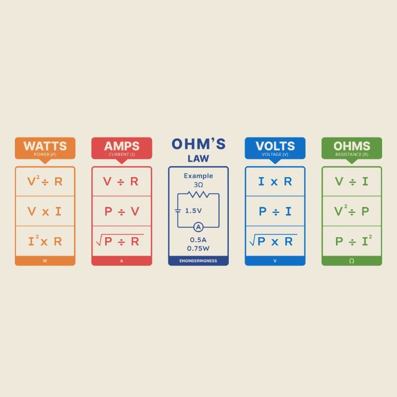 Formules électriques