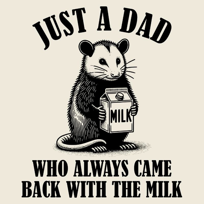 Opossum Humor Dad Same Parent Daddy