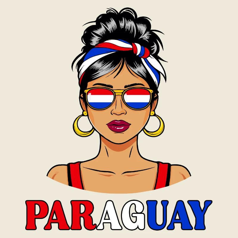 Paraguayan Flag Paraguayan Women