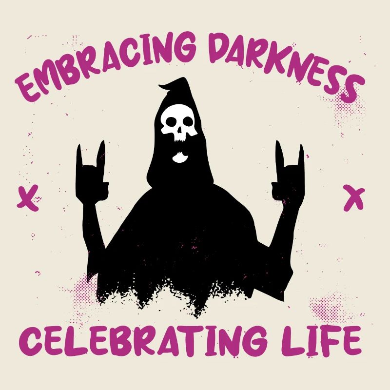 Embracing the darkness