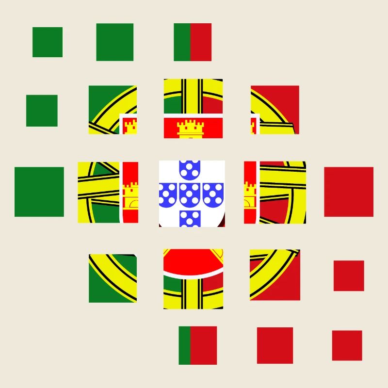 Portugal Drapeau Utilisé Look Drapeau Portugais