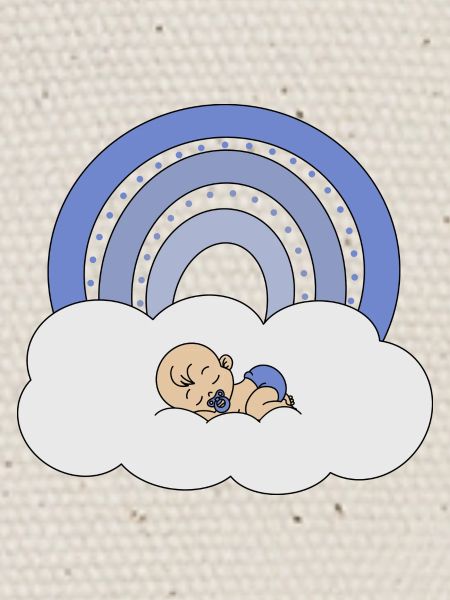 Bébé arc-en-ciel