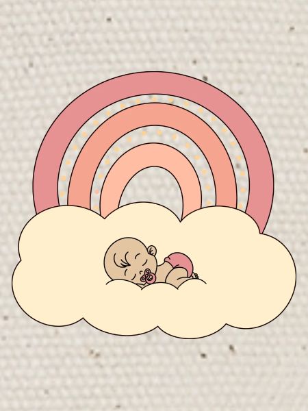 Bébé arc-en-ciel