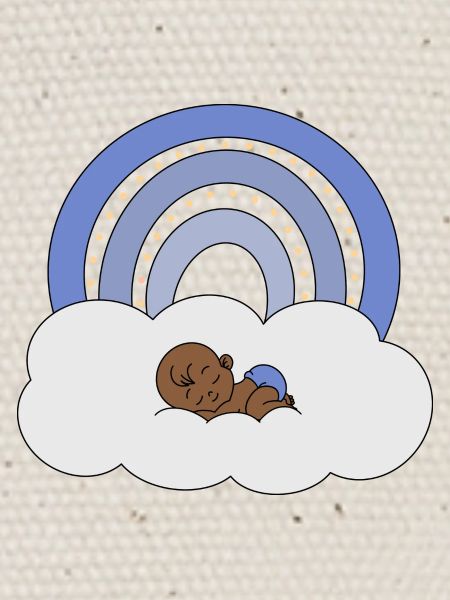 Bébé arc-en-ciel