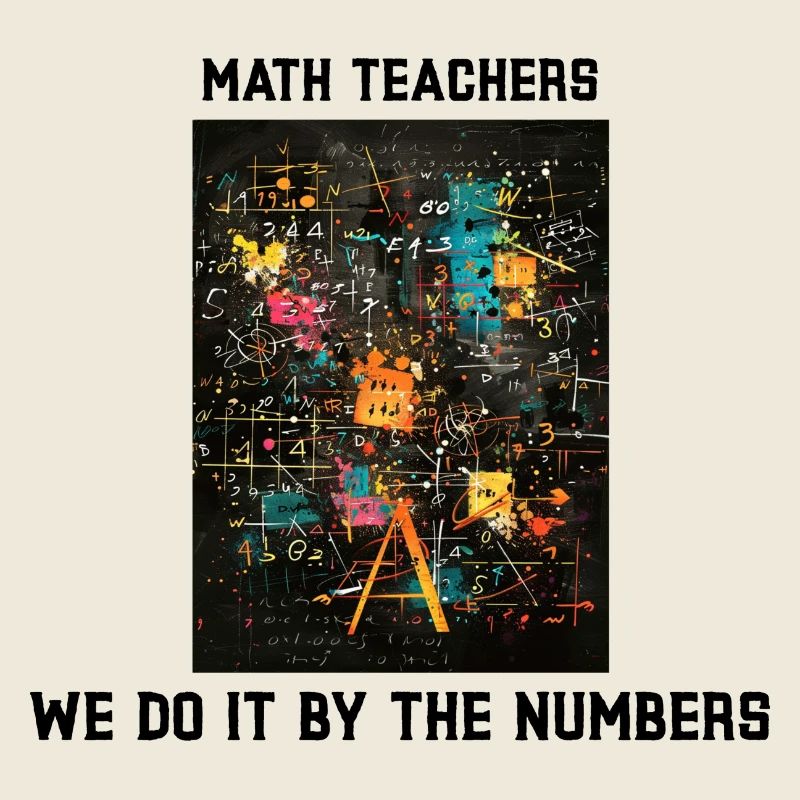 Professeur de mathématiques Nous le faisons en chiffres