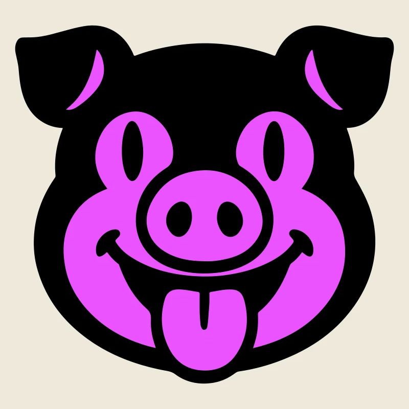 Piglet Pig Head